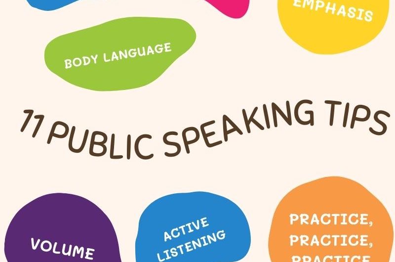 Tips on Public Speaking Skills
