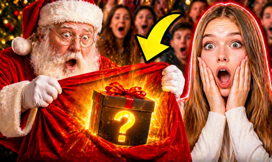 Uncover the shocking surprise hidden inside Santa’s bag that stunned everyone watching