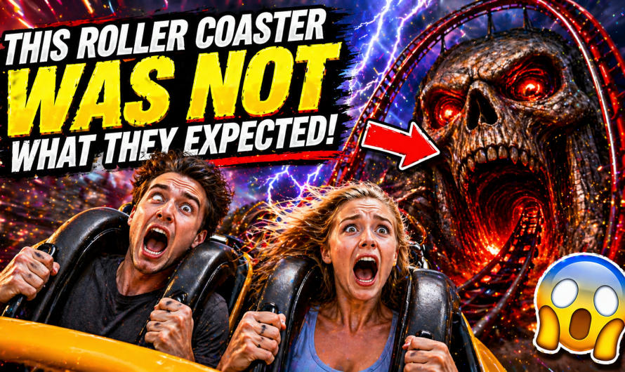 Experience the terrifying twist that turned a normal roller coaster ride into total chaos