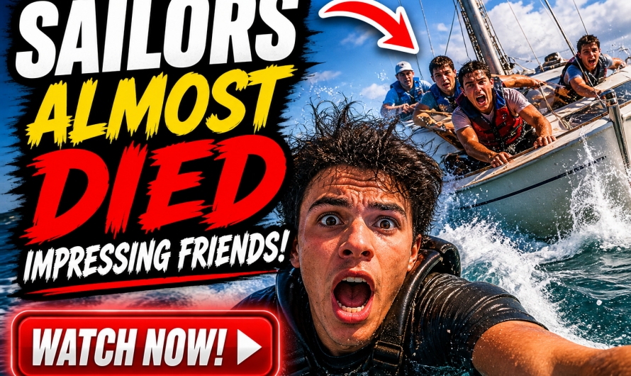 Watch Sailor Risk Everything to Impress His Friends and Almost Lose Control